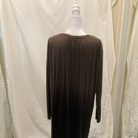 Peruvian Connection Gradation of Taupe to Dark Gray Tunic. - Picture 2 of 2